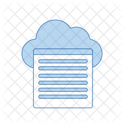 Cloud File  Icon