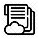 Cloud Document File Icon