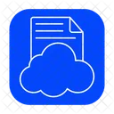 Cloud File  Icon