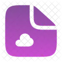 Cloud file  Icon