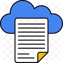 Cloud File  Icon