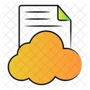 Cloud File Cloud Document Cloud Computing Icon
