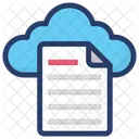 Cloud File Cloud Document Cloud Computing Icon