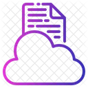 Cloud File  Icon