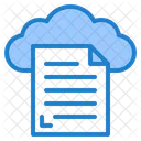 Cloud File  Icon