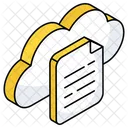 Cloud File  Icon