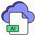 Cloud File  Icon