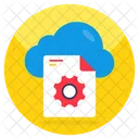 Cloud File Management  Symbol