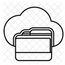 Cloud File Manager Storage Cloud Computing Icon