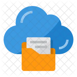Cloud file storage  Icon