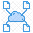 Cloud file transfer  Icon