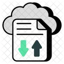 Cloud File Transfer  Icon
