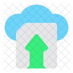 Cloud File Upload  Icon