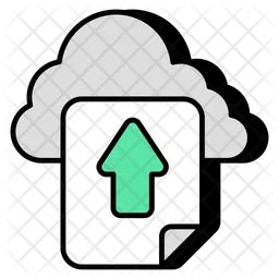 Cloud File Upload  Icon