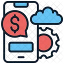 Cloud Fintech  Icon