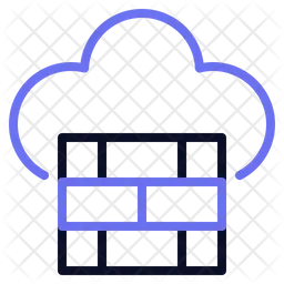 Cloud firewall  Icon