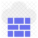 Cloud Firewall Technology Network Icon