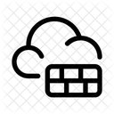Cloud Firewall Protection Icon