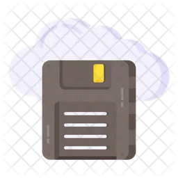 Cloud Floppy  Icon