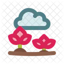 Cloud Flower  Icon