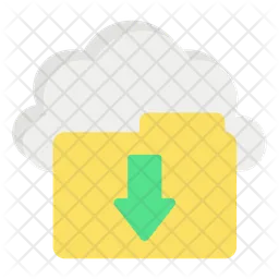 Cloud Folder  Icon