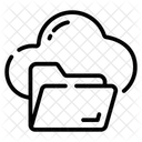 Cloud Folder  Icon