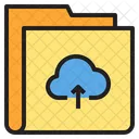 Upload Cloud Folder Icon