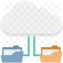 Cloud Folder Cloud Computing Data Accessibility Icon