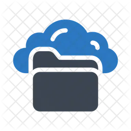 Cloud Folder  Icon