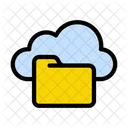 Folder Directory Cloud Icon
