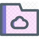 Cloud Document Storage Icon