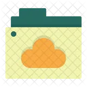 Online Folder Cloud Cloud Computing Icon
