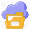 Cloud Folder  Icon