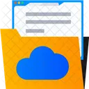 Cloud Folder Cloud Storage Cloud Computing Icon
