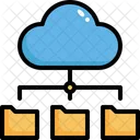 Cloud File Cloud Network Cloud Hosting Icon