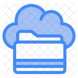 Cloud Folder  Icon