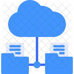 Cloud Folder  Icon