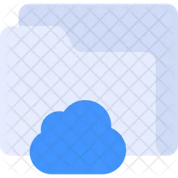 Cloud Folder  Icon