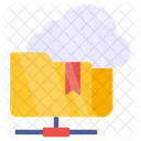 Cloud Folder Cloud Binder Cloud Doc Icon