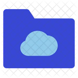 Cloud folder  Icon