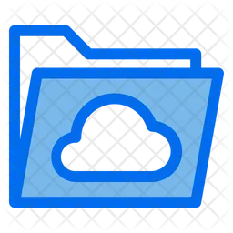 Cloud Folder  Icon