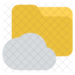 Cloud Folder  Icon