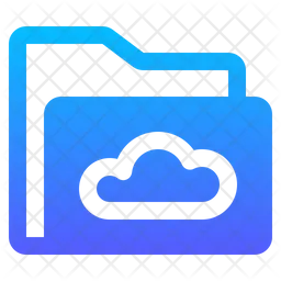 Cloud Folder  Icon