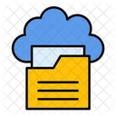 Folder Cloud Storage Icon
