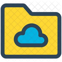 Cloud folder  Icon