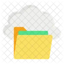 Cloud Folder Cloud Storage Cloud Computing Icon