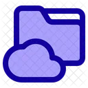 Cloud folder  Icon