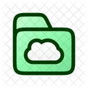 Cloud Folder  Icon