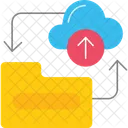 Cloud Folder Cloud Storage Online File Management Icon