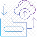 Cloud folder  Icon